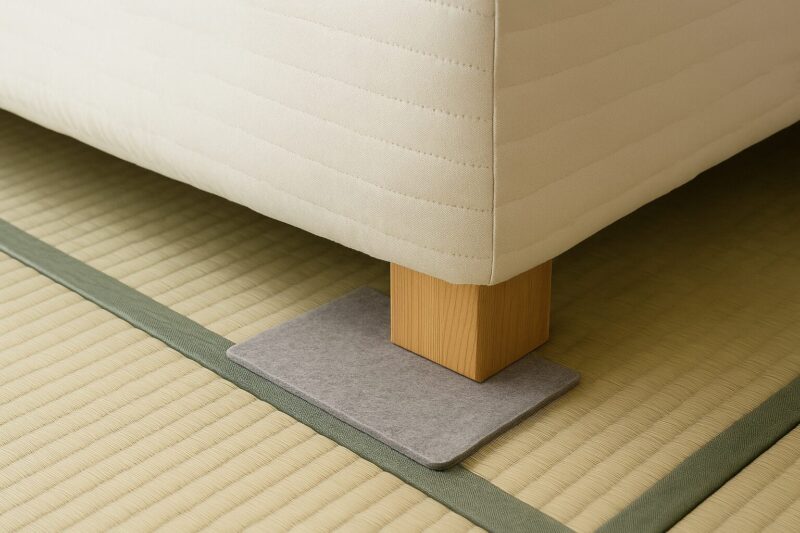 これで解決！畳にベッド凹み防止ニトリと100均おすすめ品