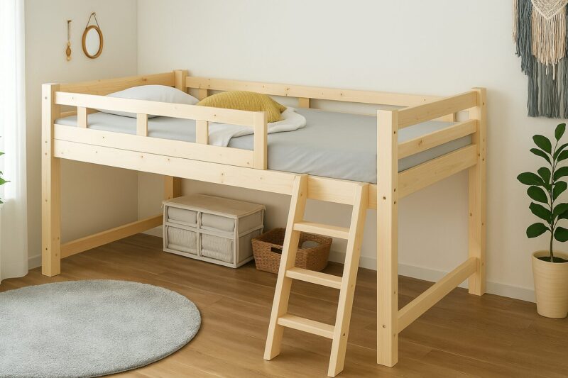 子供部屋ロフトベッド