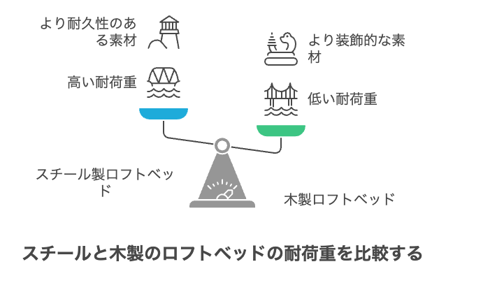 ニトリ ロフトベッド耐荷重の選び方と注意点